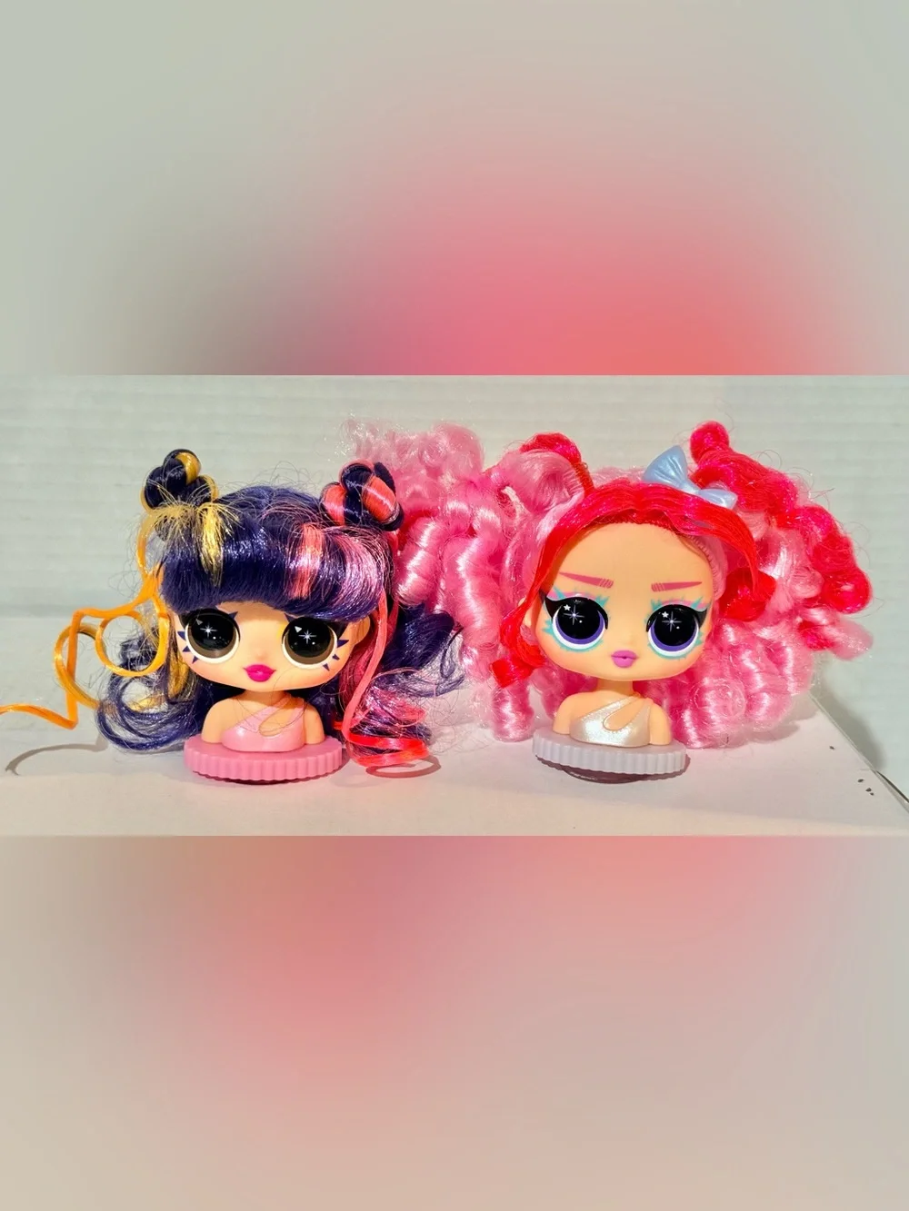 LOL Tweens Surprise Swap Doll Heads Lot of 2 ⭐️⭐️Pre-Used Good⭐️⭐️